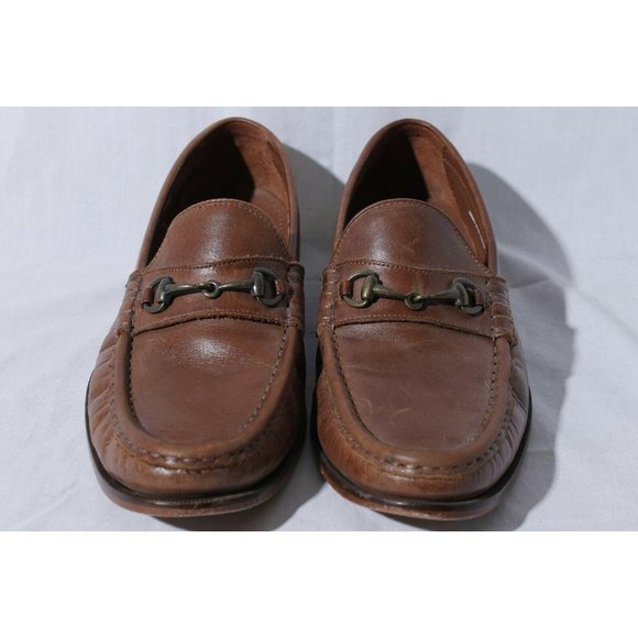 Cole Haan Men\'s Brown Leather Horse Bit Loafer 8.5 main image 5